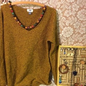 Mustard Knit Sweater